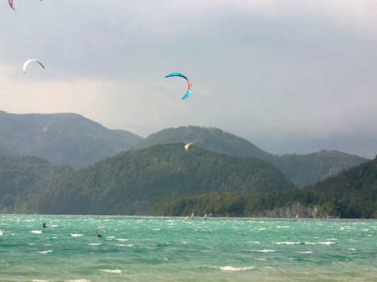 Kitesurfen Wolfgangsee