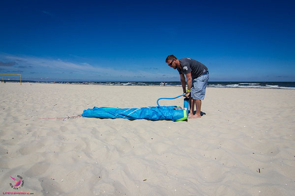 Kitesurfen an der Ostsee auf Usedom