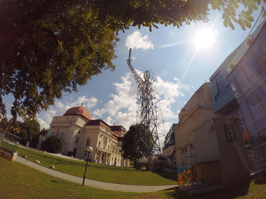 Statue in Graz