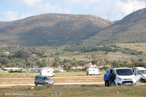 Kitesurfen in Tarifa - Kitespot Valdevaqueros - Schweinewiese