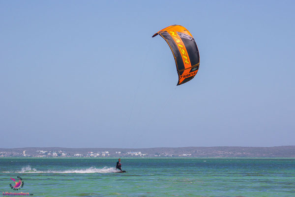 Flachwasser Kitespot Langebaan-Sharkbay