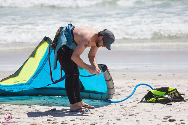 Kitesurfen in Kapstadt