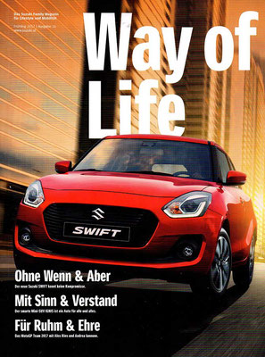 Lifetravellerz im Suzuki Print Magazin Way of Life