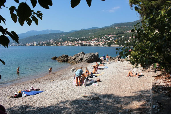 Kitespot in Opatija Kroatien