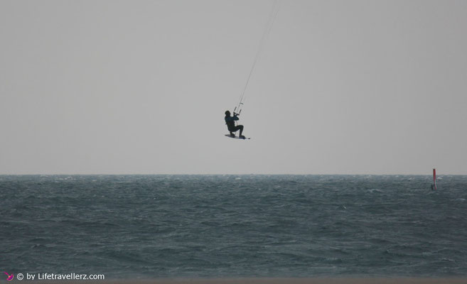 Kitesurfen in Tarifa - Kitespot Valdevaqueros - Schweinewiese