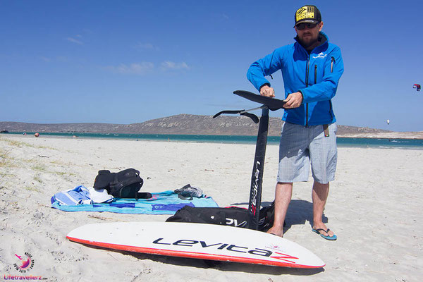 Levitaz Kitefoil in Langebaan