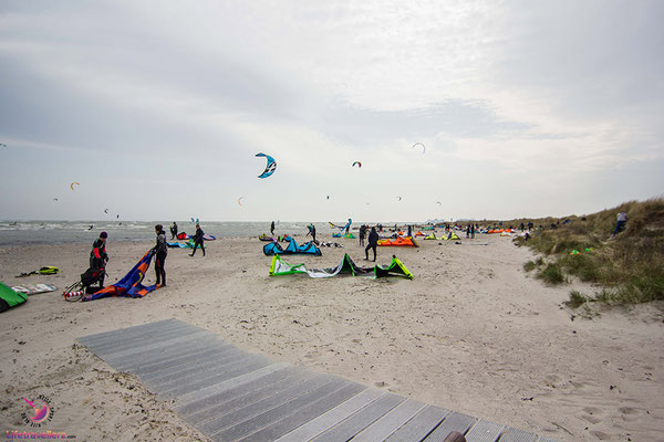 Kitesurfen auf Fehmarn - Kitespot Gründer Brink