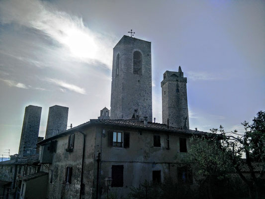 San Gimignano in Italien