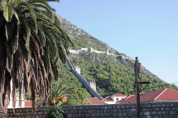 Längste Stadtmauer der Welt in Kroatien