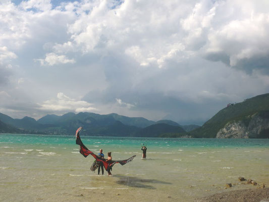 Kitesurfen Wolfgangsee