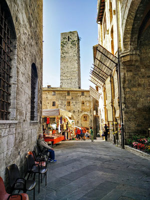 San Gimignano in Italien