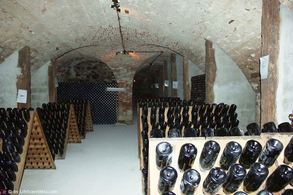 Weinkeller im Kartäuserkloster in Slowenien