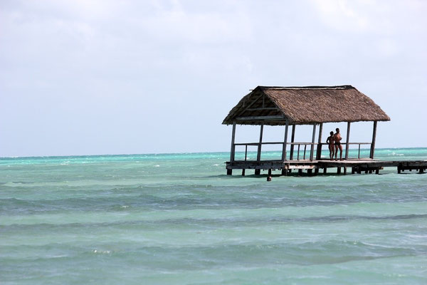 Strandhütte auf Cayo Guillermo