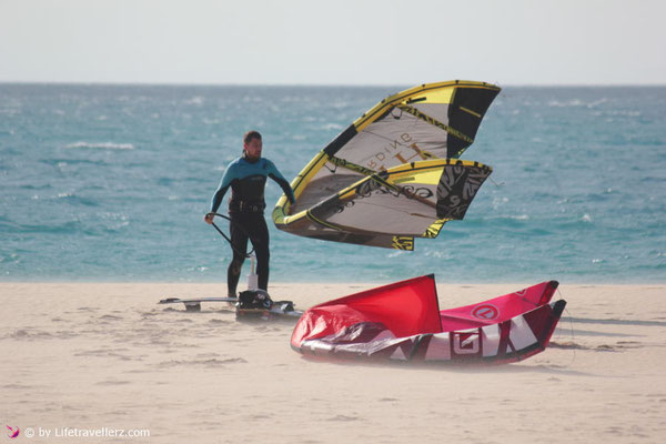 Kitesurfen in Tarifa - Kitespot Valdevaqueros - Schweinewiese