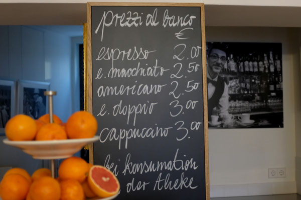 Kaffee trinken wie in Italien