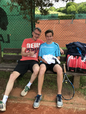 Vater und Sohn: Thomas und Lorenz Metzner