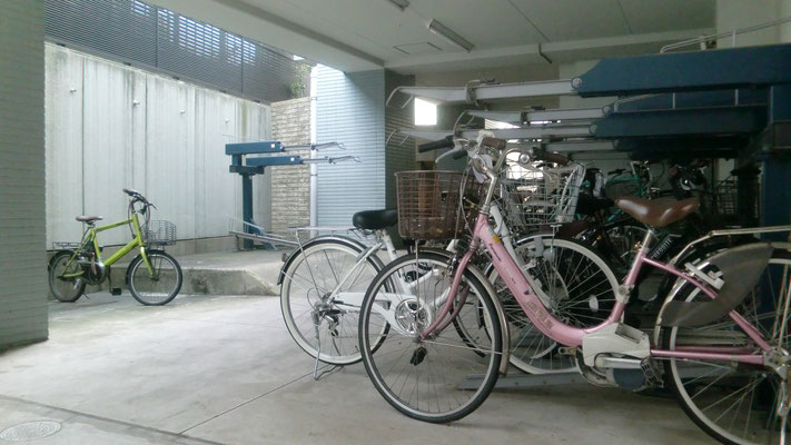 駐輪場・バイク置場＠菱和パレス高輪TOWER／株式会社クレアスコミュニティー