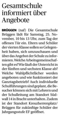 Rheinische Post vom 22.11.2023