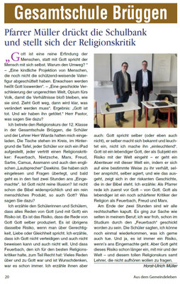 Gemeindebrief der ev. Kirchengemeinden Waldniel 04-23