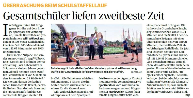 Rheinische Post vom 10.07.2019