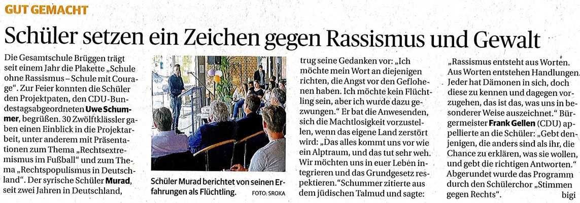 Rheinische Post vom 14.07.2017