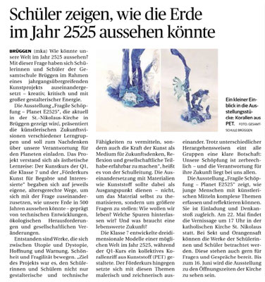 Rheinische Post vom 21.05.2025