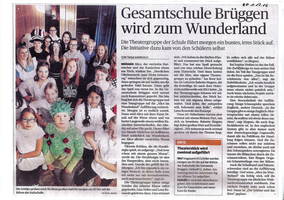 Rheinische Post vom 01.12.2016