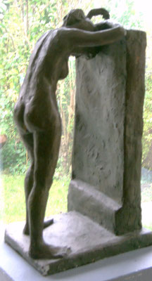 Trauer, 43 cm hoch