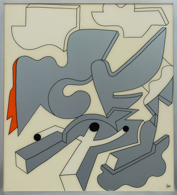 INFERNO, 1983, 90 x 82 cm