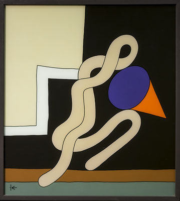 FUGE I, 1981, 57 x 63 cm