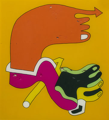 IN DIESER RICHTUNG, 1979, 57 x 63 cm