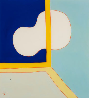 WANDELNDE WOLKE, 1980, 57 x 63 cm