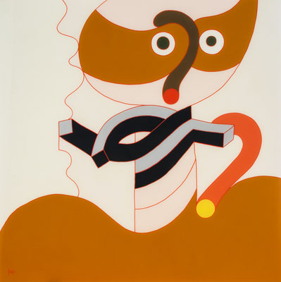 MARION, 1983, 80 x 80 cm