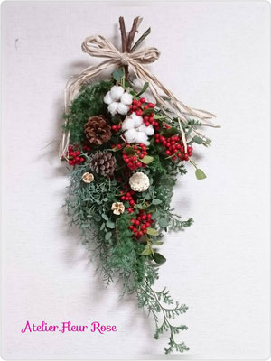 クリスマス1Dayレッスン(スワッグ)