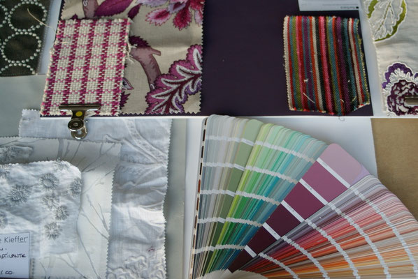 penser aux couleurs, intégrer les textiles qui intimisent