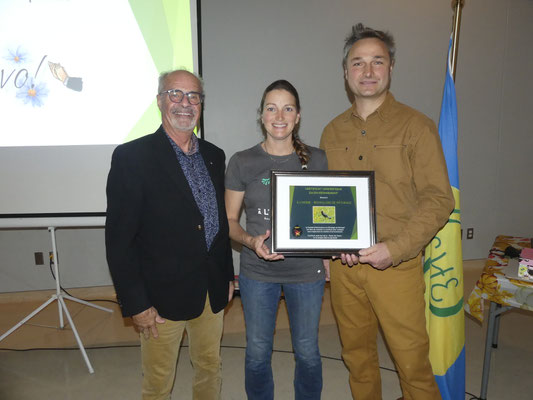 Certificat d'honneur: À l'Herbe-Bouvillons de pâturage de Pont-Rouge.