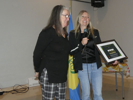 Mmes. Judith Bertrand et Christine Genest, responsables du ''Jardin collectif'' de Cap-Santé.
