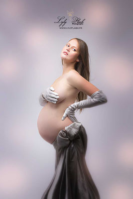 séance photo grossesse en version mode pour cette deuxieme grossesse