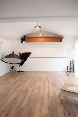espace de shooting studio photo de le val