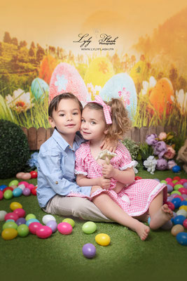 Fetez Pâques avec un shooting photo pour amuser vos enfants en cette fête de la famille