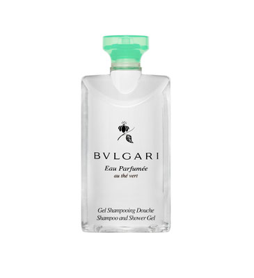 Bulgari green tea shampoo and shower gel 75ml