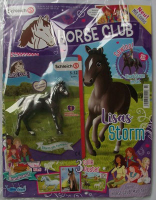Horse Club - blaues Cover - Storm als Fohlen - Sammlerstück Nr. 1