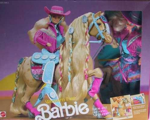 Set Pferd mit Puppe
