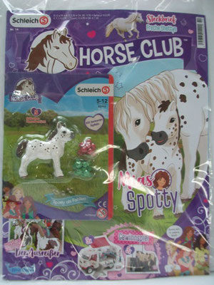 Horse Club - blaues Cover - Spotty als Fohlen - Sammlerstück Nr. 5