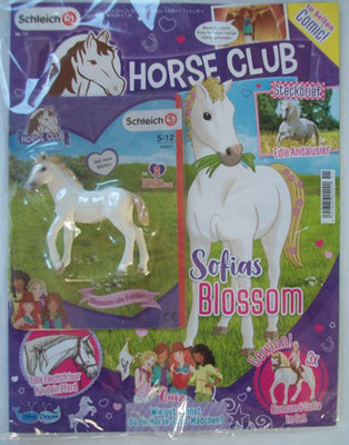 Horse Club - blaues Cover - Blossom als Fohlen - Sammlerstück Nr. 2