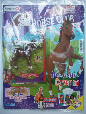 Horse Club - blaues Cover - Cayenne als Fohlen - Sammlerstück Nr. 4