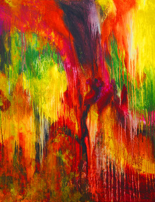 Ohne Titel Nr. 269.1, 80x100 cm, Acryl auf Leinwand