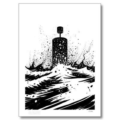 dessin humour, bateau, voilier, marin, navigation, mer, bretagne