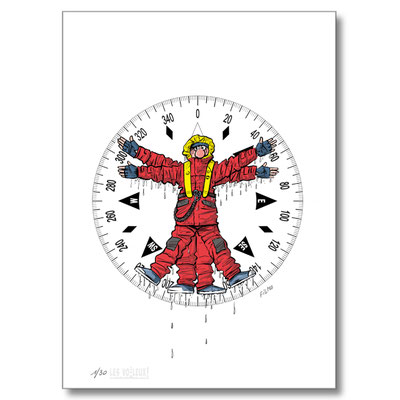 Compas - Tirage d'auteur limité