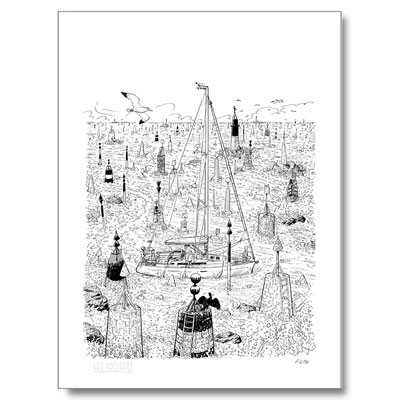 Le chenal - Tirage d'auteur